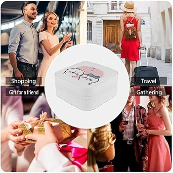 Amazon｜ちいかわ- ジュエリーボックス 正方形 アニメーション